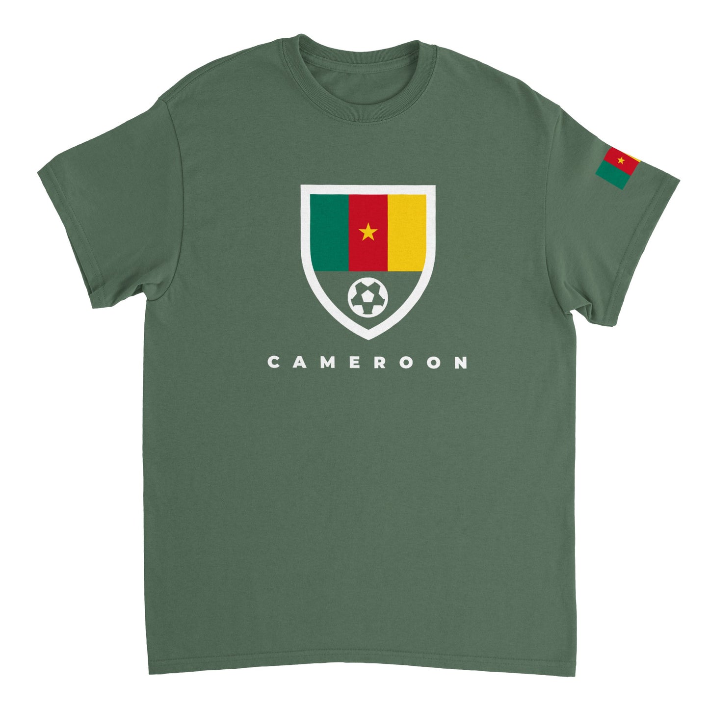 Cameroon Heavyweight Unisex Crewneck T-shirt