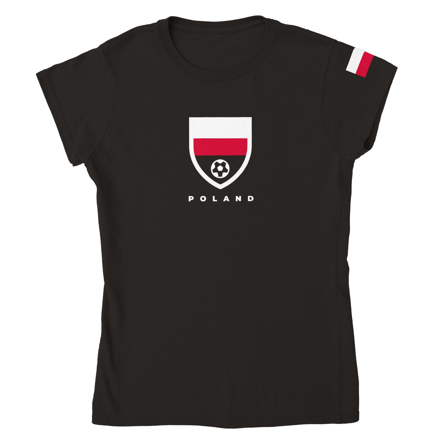 Poland Classic Womens Crewneck T-shirt