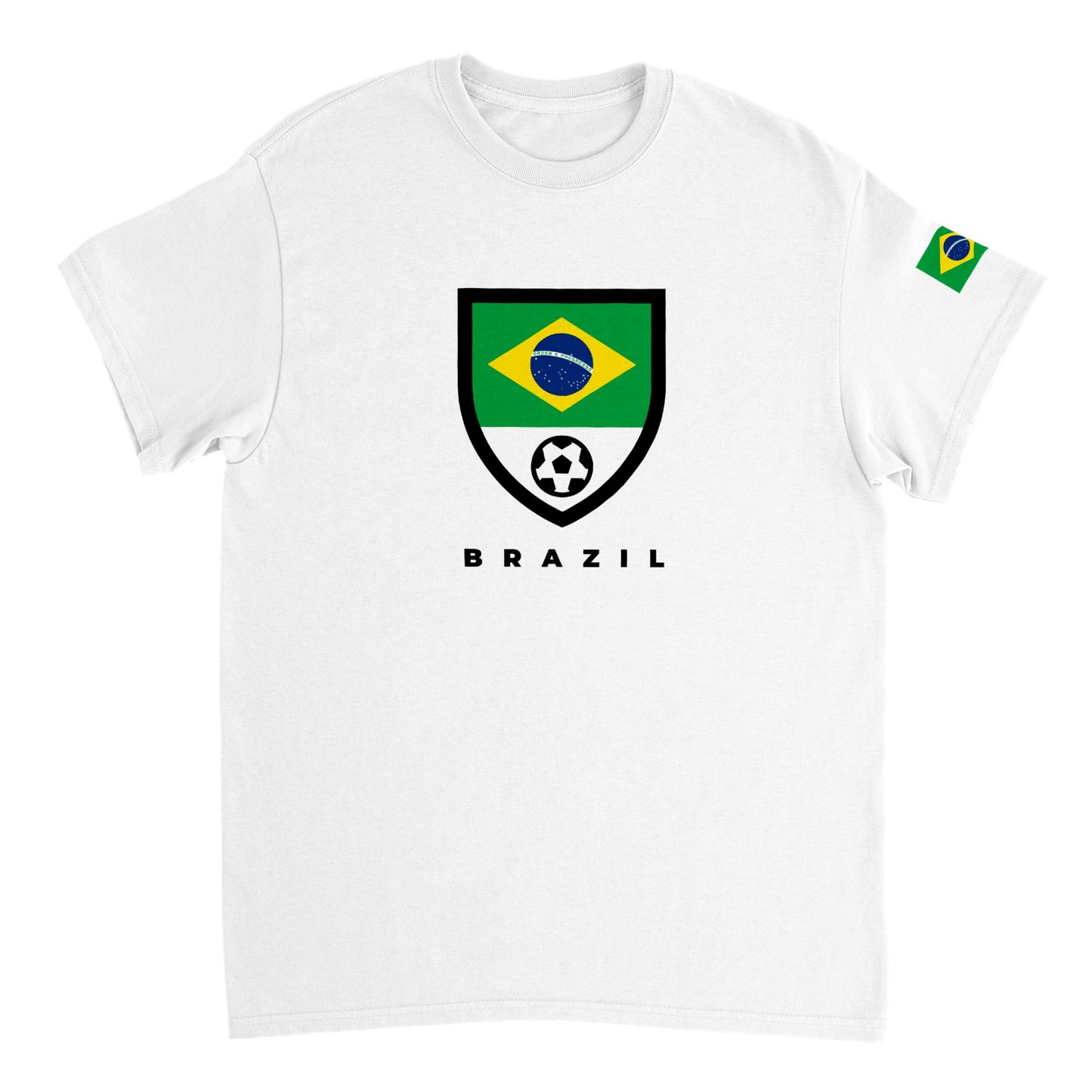 Brazil Heavyweight Unisex Crewneck T-shirt