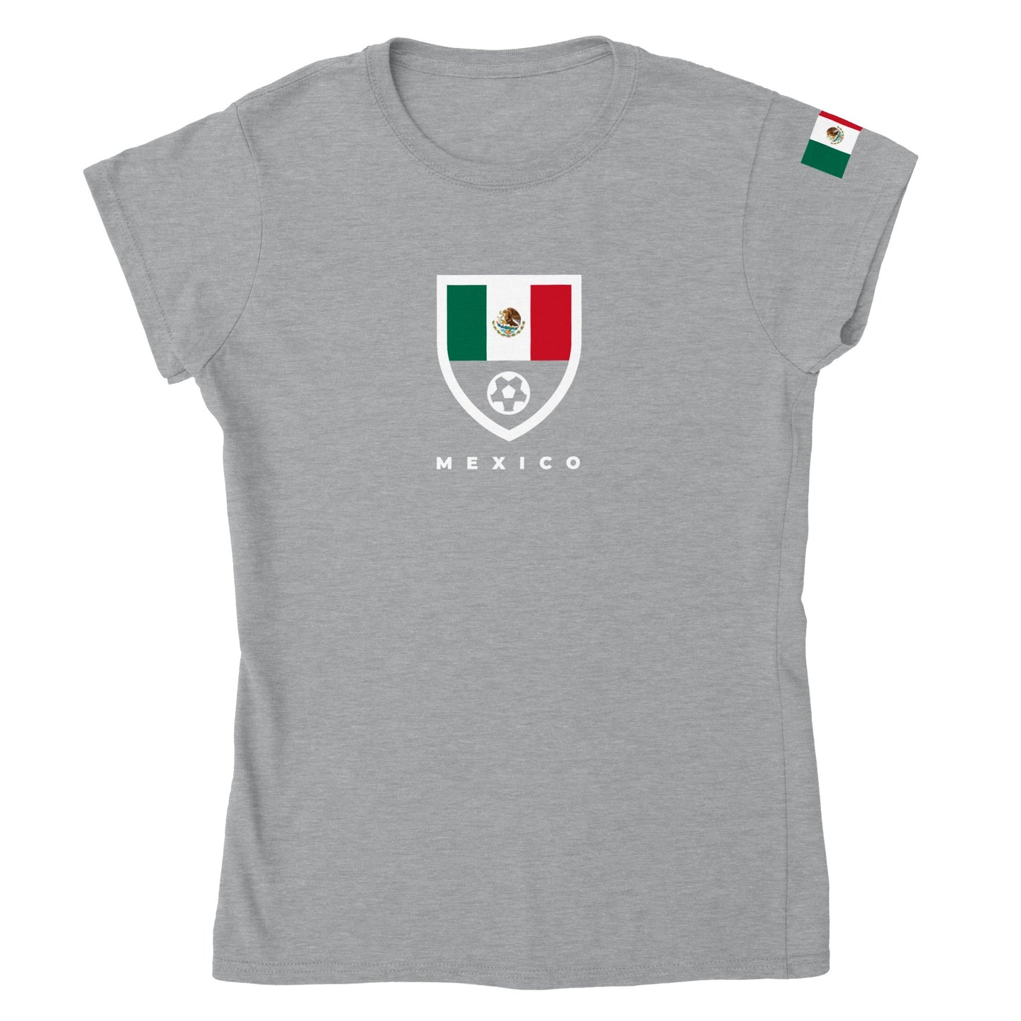 Mexico Classic Womens Crewneck T-shirt