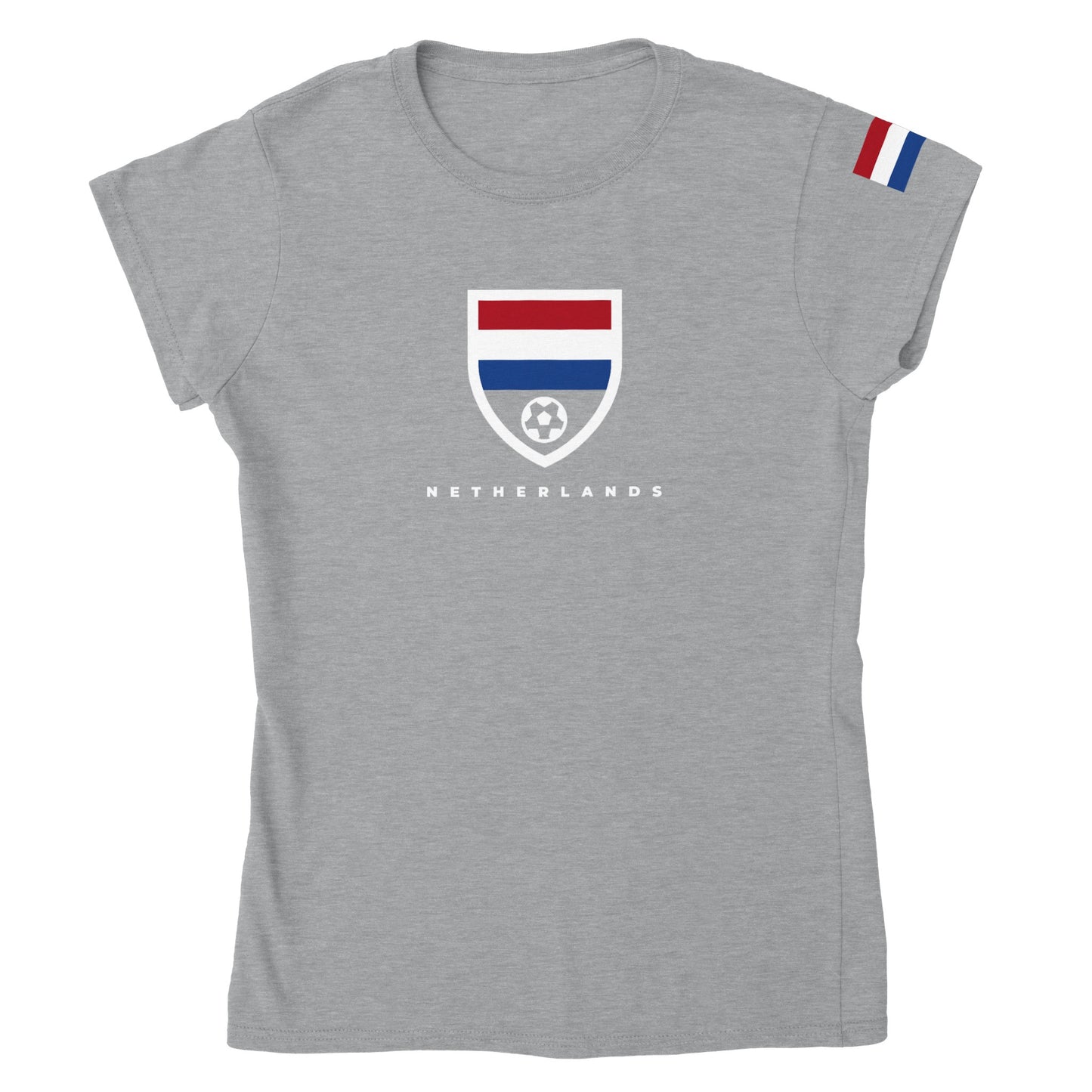 Netherlands Classic Womens Crewneck T-shirt