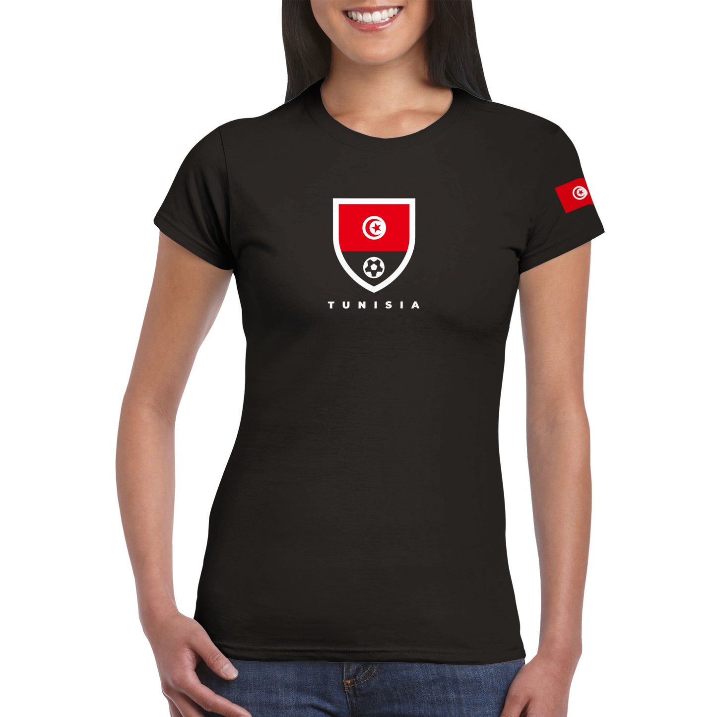 Tunisia Classic Womens Crewneck T-shirt