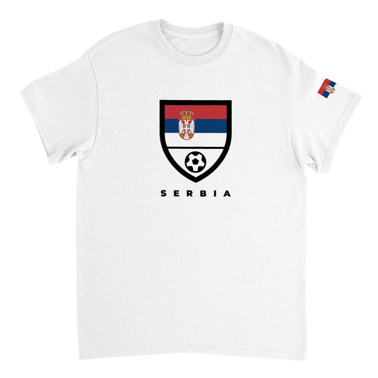 Serbia Heavyweight Unisex Crewneck T-shirt