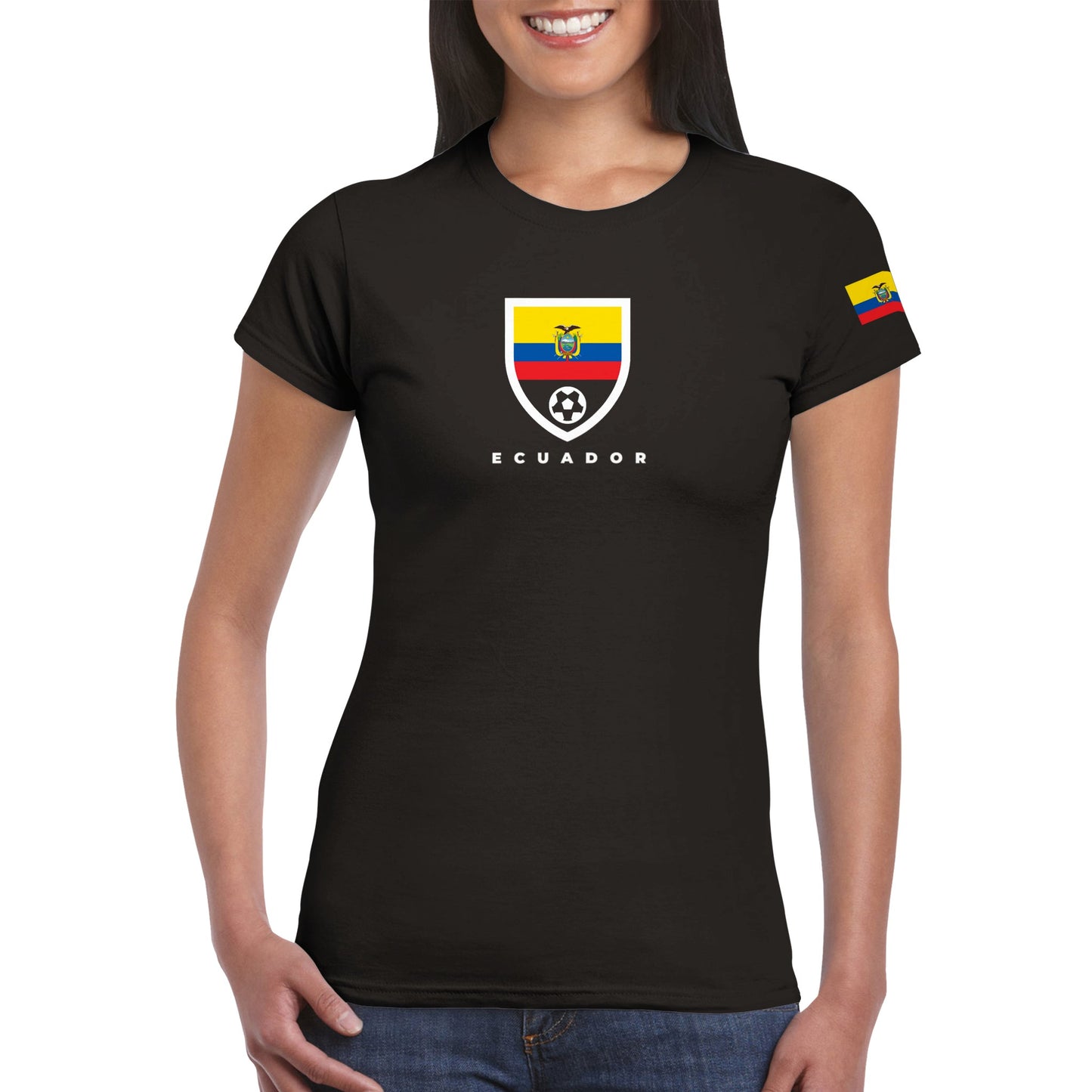 Ecuador Classic Womens Crewneck T-shirt