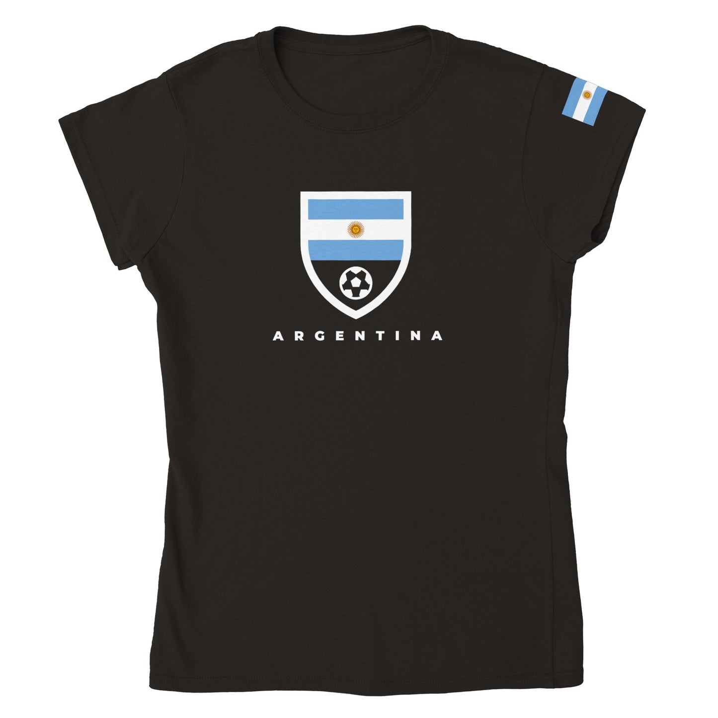 Argentina Classic Womens Crewneck T-shirt