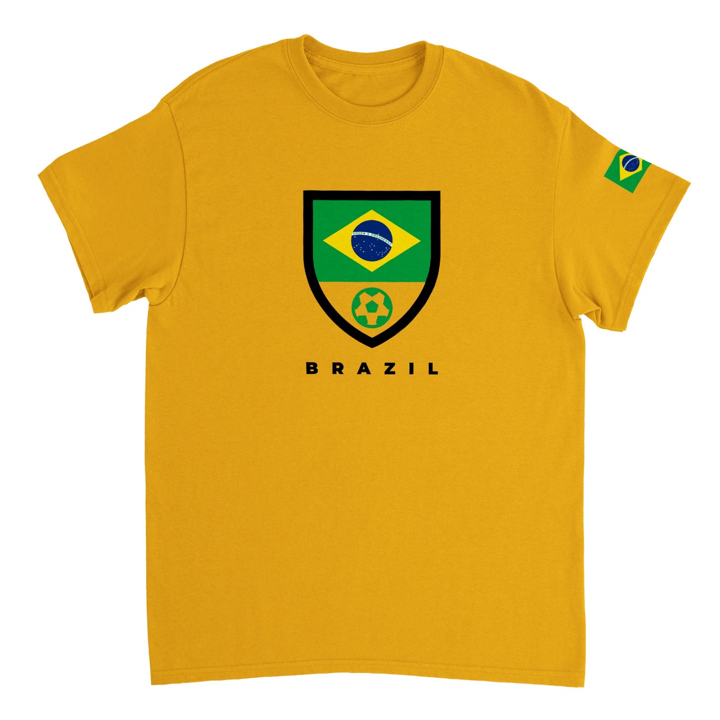 Brazil Heavyweight Unisex Crewneck T-shirt